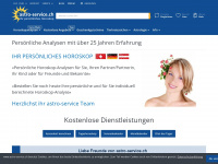 astro-service.ch Webseite Vorschau