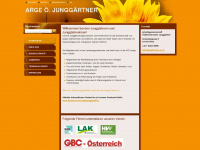 junggaertner.at Webseite Vorschau