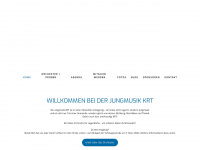 jungmusik-krt.ch Webseite Vorschau