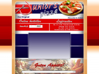 juniorspizza.de Webseite Vorschau