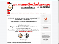 juniors-club.at Webseite Vorschau