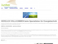 junker-energietechnik.de Webseite Vorschau