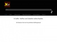 x-caffe.de Webseite Vorschau