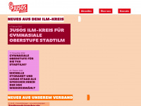 jusos-ilmkreis.de Webseite Vorschau