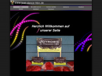 just-dance-hbn.de Webseite Vorschau