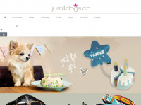just4dogs.ch Webseite Vorschau