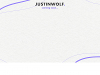justinwolf.de Webseite Vorschau