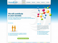 pharmaconsult.gr Webseite Vorschau