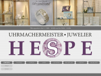 juwelier-hespe.de Webseite Vorschau