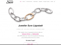 juwelier-sure.de Webseite Vorschau