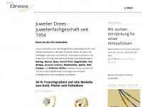 juwelierdrees.de Webseite Vorschau