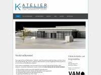 k-atelier.ch Webseite Vorschau