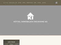 k-immobilien.ch Webseite Vorschau