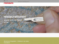 k-restauro.ch Webseite Vorschau