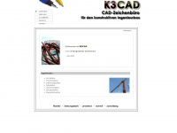 k3cad.de Webseite Vorschau
