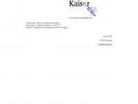 ka-kaiser.de Webseite Vorschau
