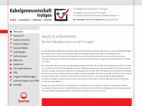 kabelfrutigen.ch Webseite Vorschau