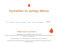 kachelofen-design.at Webseite Vorschau