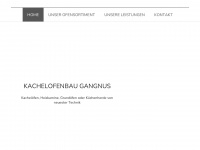 kachelofenbau-gangnus.de Webseite Vorschau