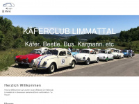 kaeferclub-limmattal.ch Webseite Vorschau
