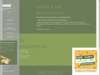 kaeseck.de Webseite Vorschau