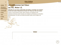 kaeser-holzbau.ch Webseite Vorschau