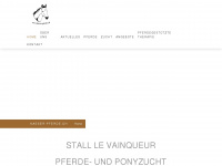 kaeser-pferde.ch Webseite Vorschau