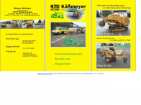 kaessmeyer-ktd.de Webseite Vorschau