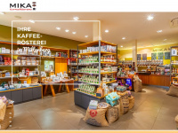 kaffeeroesterei-mika.de Webseite Vorschau