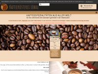 kaffeeroesterei-loebau.de Webseite Vorschau