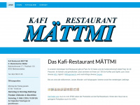 kafi-maettmi.ch Webseite Vorschau