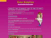kaiser-knoepfchen.de Webseite Vorschau