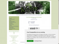 kajos-baumfaellungen.de Webseite Vorschau