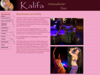 kalifa.de Webseite Vorschau