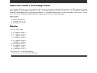 kalkbergschaenke.de Webseite Vorschau