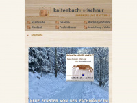 kaltenbach-schnur.de Webseite Vorschau