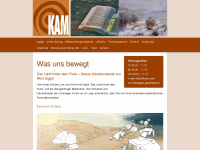 kam.ch Webseite Vorschau