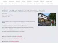 kaminbau-adams.de Webseite Vorschau