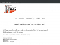 kaminbau-heitz.de Webseite Vorschau