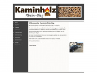 kaminholz-rhein-sieg.de Webseite Vorschau
