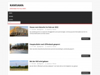 kamisama.de Webseite Vorschau