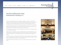 kammerchor-kettwig.de Webseite Vorschau