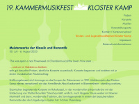 Kammermusikfest-klosterkamp.de