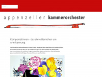 kammerorchester-ar.ch Webseite Vorschau