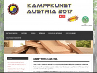 kampfkunst-austria.at Webseite Vorschau