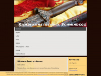 kampfkunstschule-schwindegg.de Webseite Vorschau