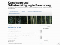 kampfsport-ravensburg.de Webseite Vorschau