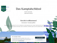 kamptalschloessl.at Webseite Vorschau