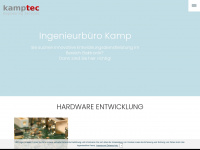 kamptec.de Webseite Vorschau