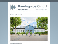 kandogmus-estrichbau.de Webseite Vorschau